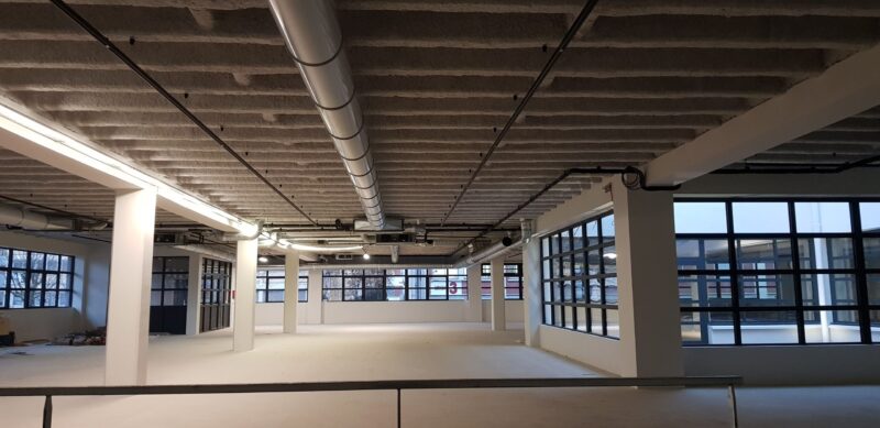 vue int&eacute;rieur du batiment