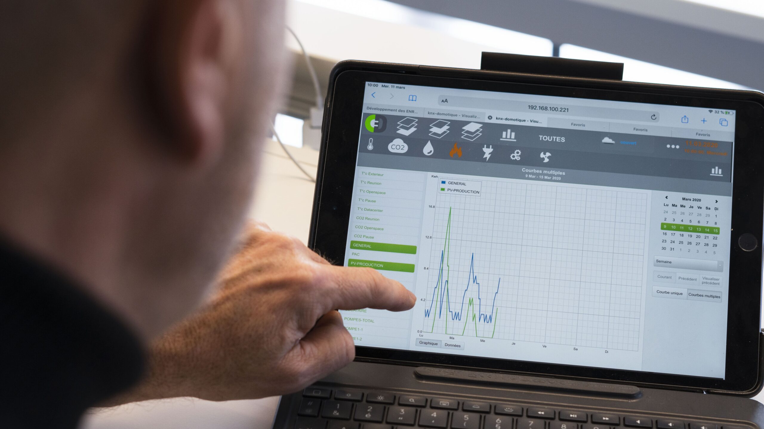 analyse expertise sur tablette