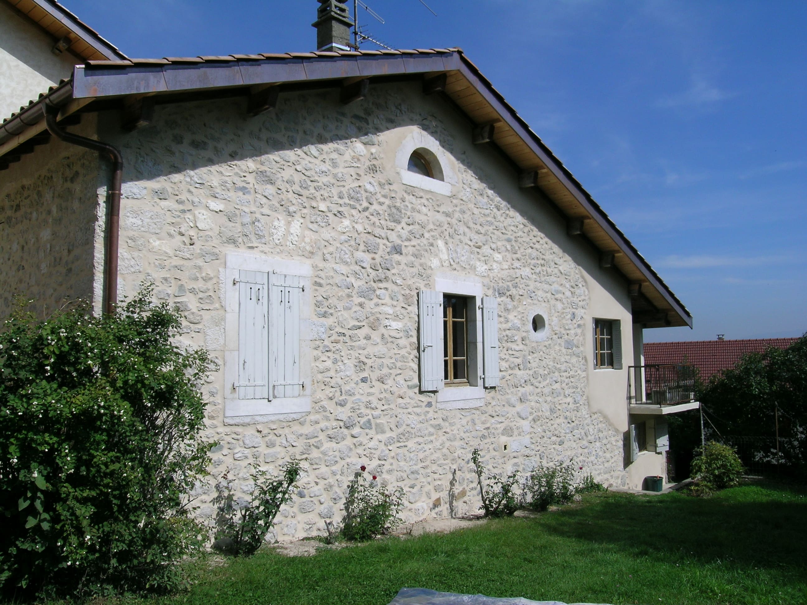 facade renov&eacute;e chez un particulier